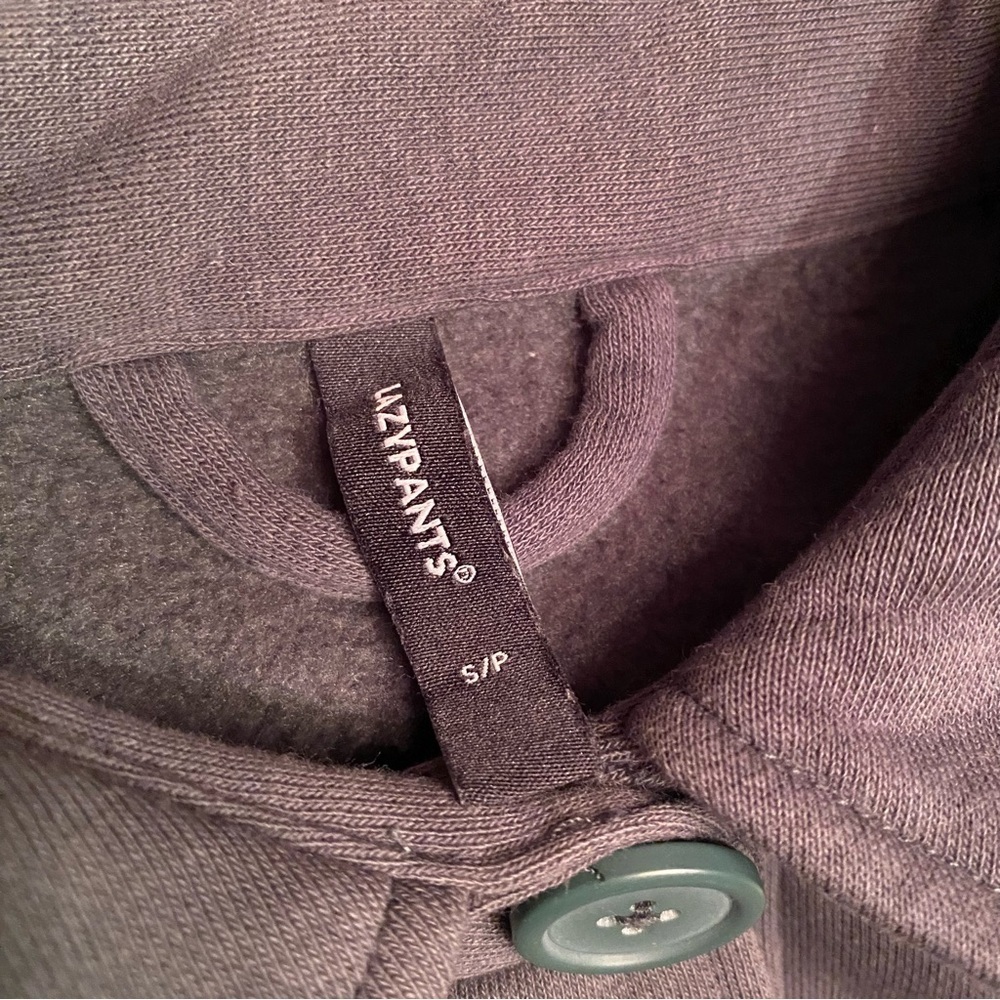 Lazy Pants‎ Fleece Shacket green small - Picture 8 of 11